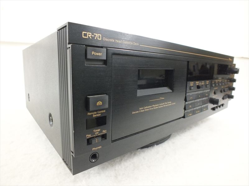 カセットデッキ Nakamichi ナカミチ CR-70 の買取実績