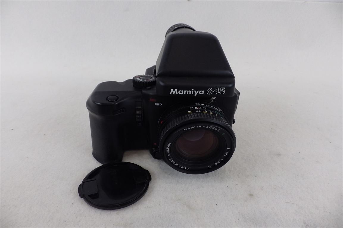 中判カメラ Mamiya マミヤ 645PRO SEKOR C 80mm 2.8 N の買取実績