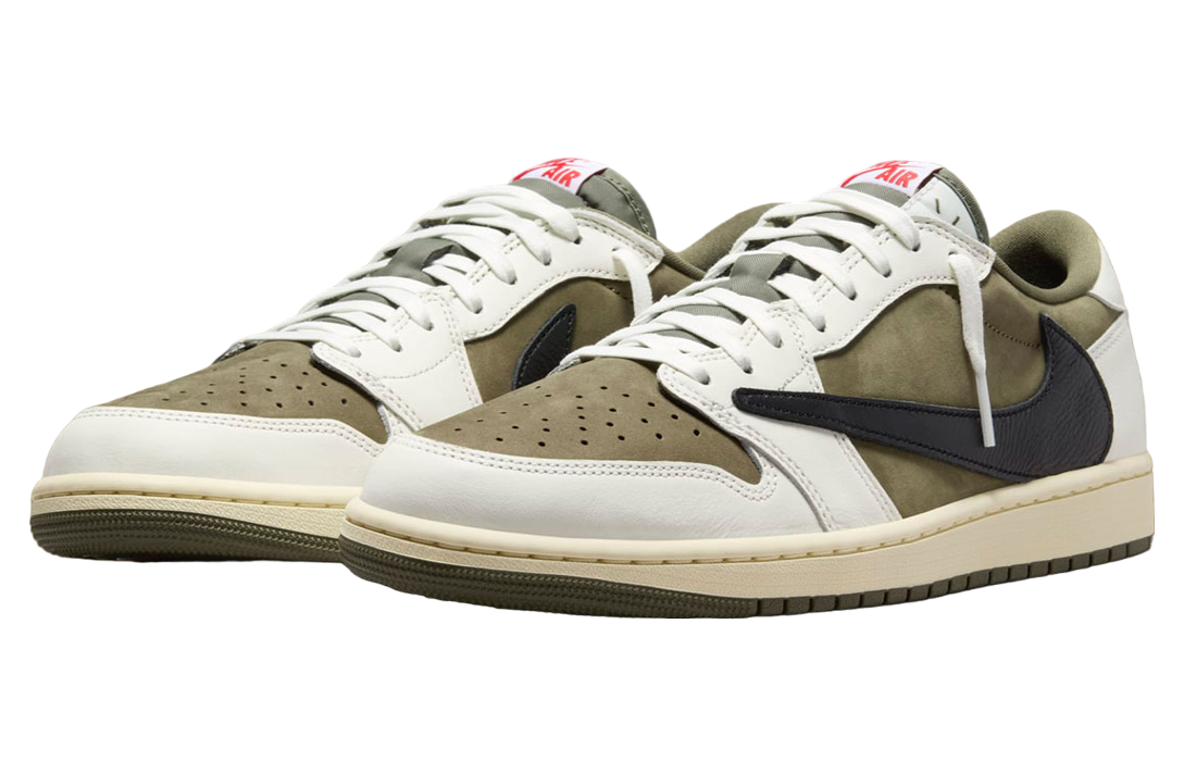 Travis Scott x Air Jordan 1 Low OG Medium Olive - Sep 2024