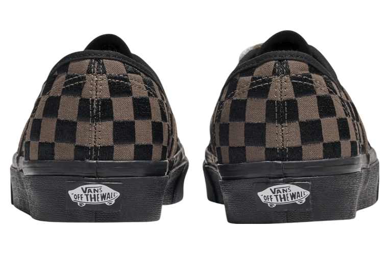 Vans Authentic Checkerboard Embroidered Checker Black - Nov 2024