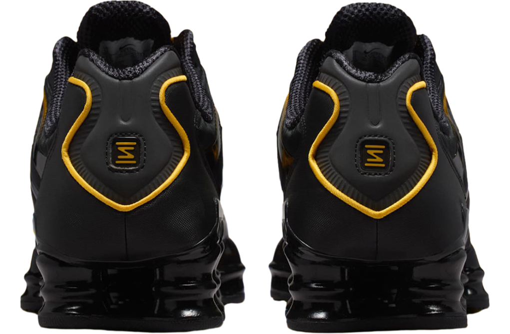 Nike Shox TL Black / University Gold - Oct 2025 - AV3595-013