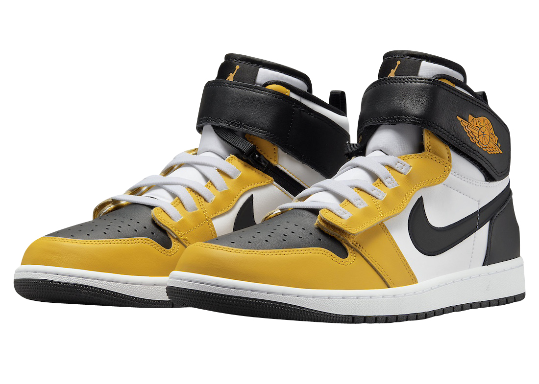BUY Air Jordan 1 High FlyEase Yellow Ochre | Kixify Marketplace