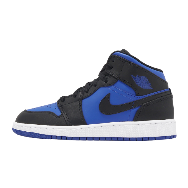 Air Jordan 1 Mid GS Black / Royal Blue - Apr 2024 - DQ8423042