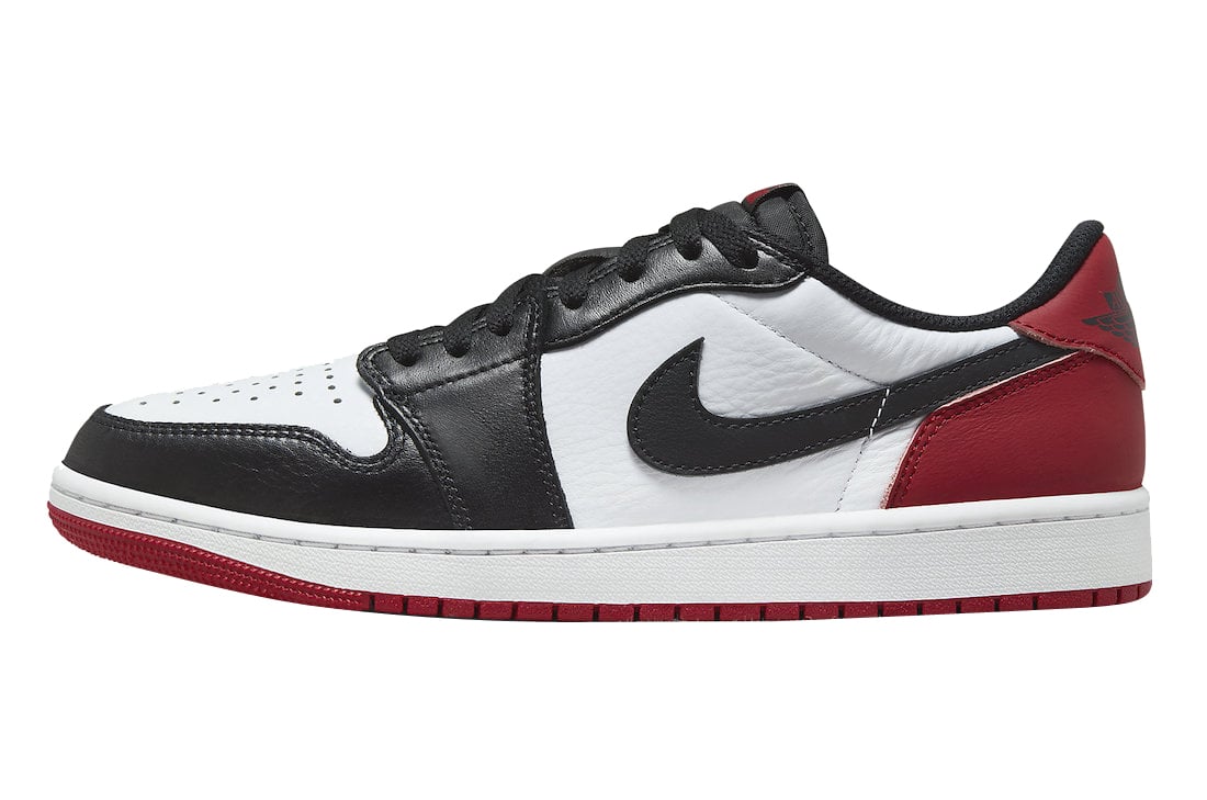 Air Jordan 1 Low OG Black Toe - Aug 2023 - CZ0790-106