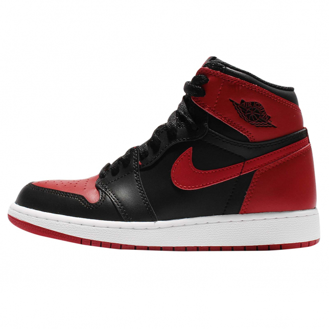 BUY Air Jordan 1 Retro High OG GS Bred 2016 | Kixify Marketplace