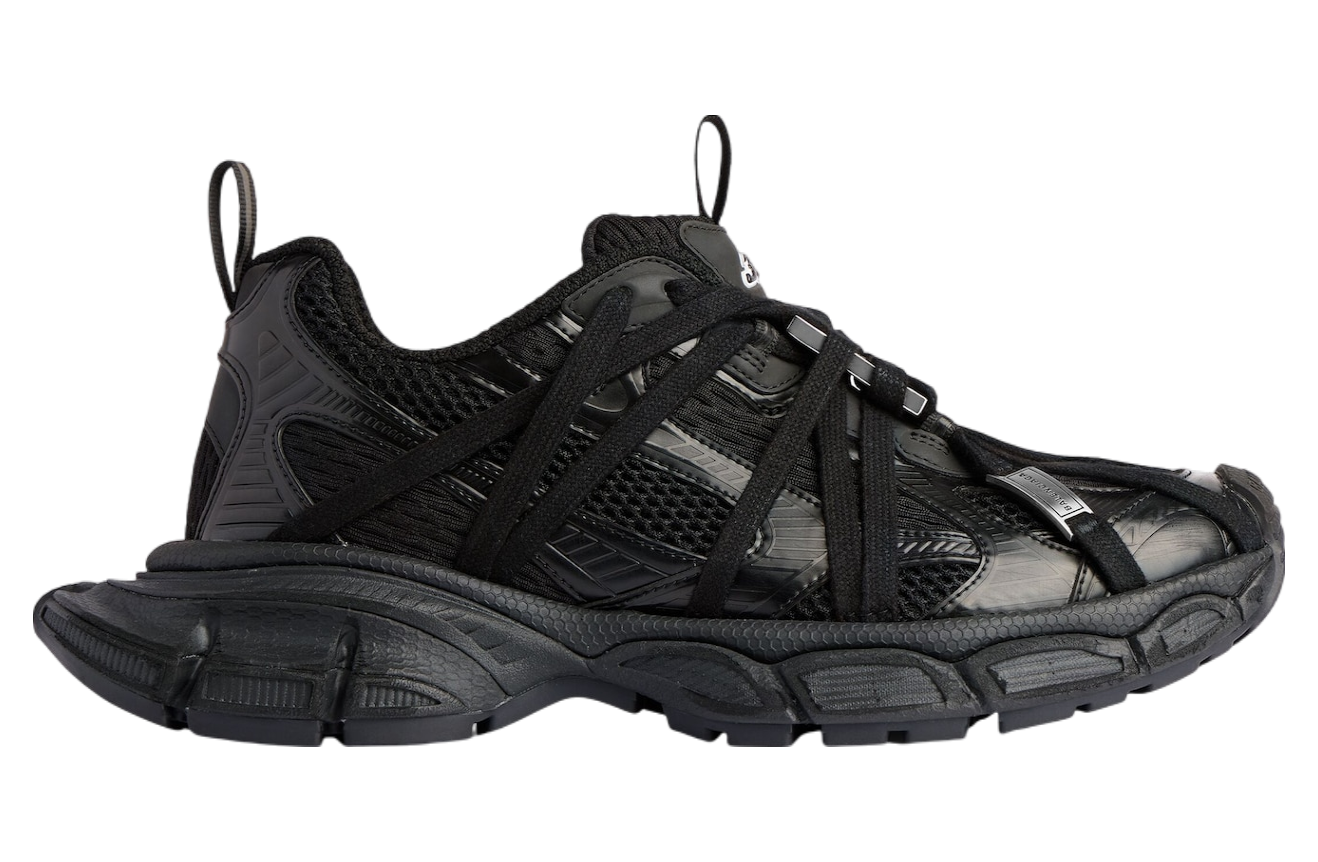 Balenciaga 3xl Extreme Laces B Black - Apr 2025 - 825601W3XCH1000
