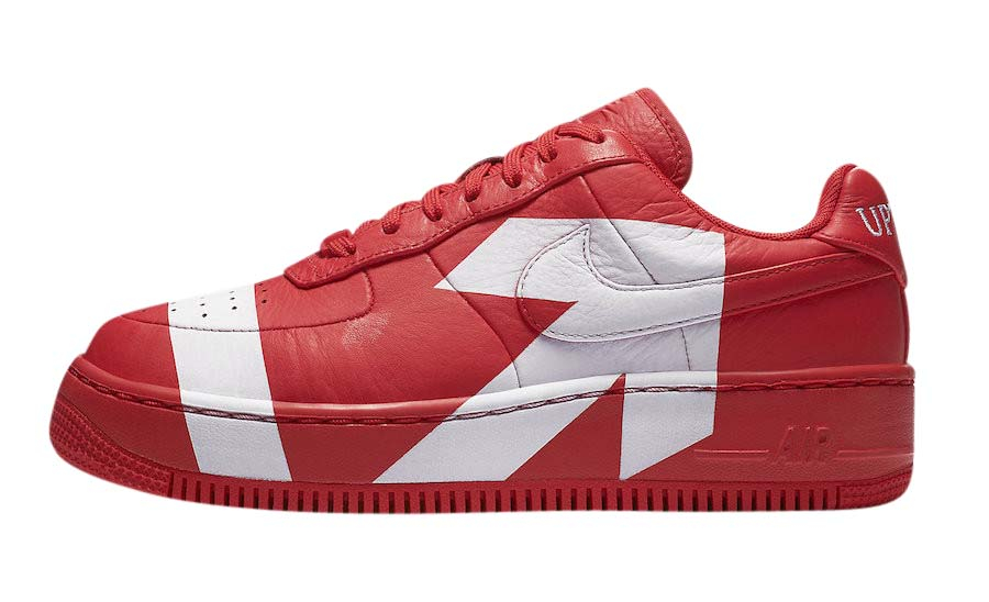 Nike WMNS Air Force 1 Low Upstep Uptown University Red - Aug 2018