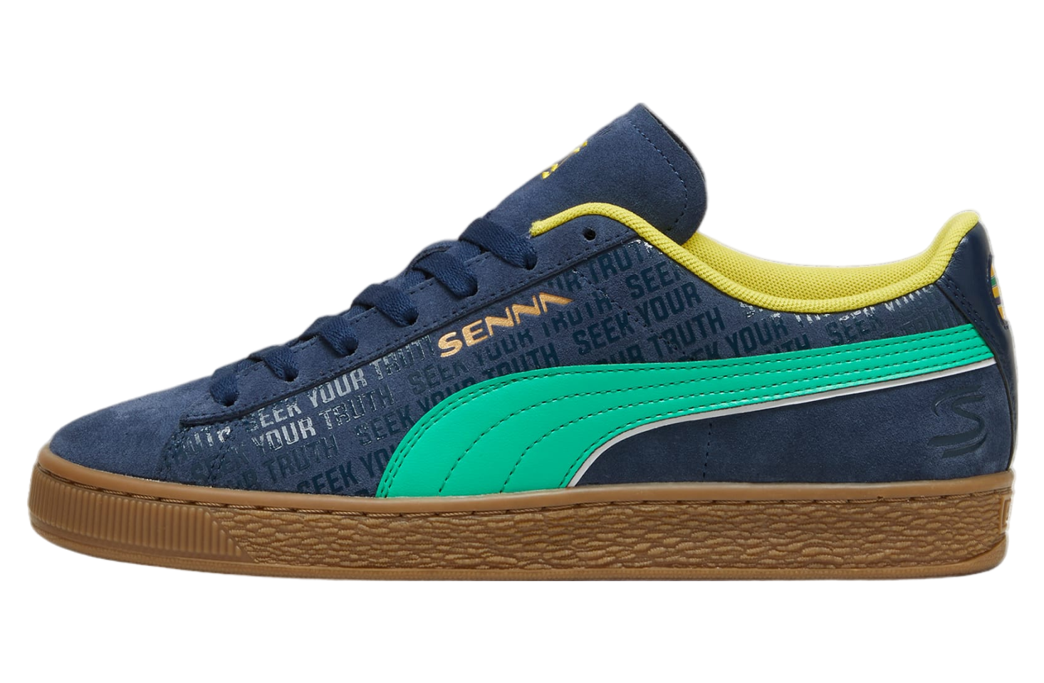 Puma Senna A Vida Suede Club Navy / Faster Yellow - Sep 2024