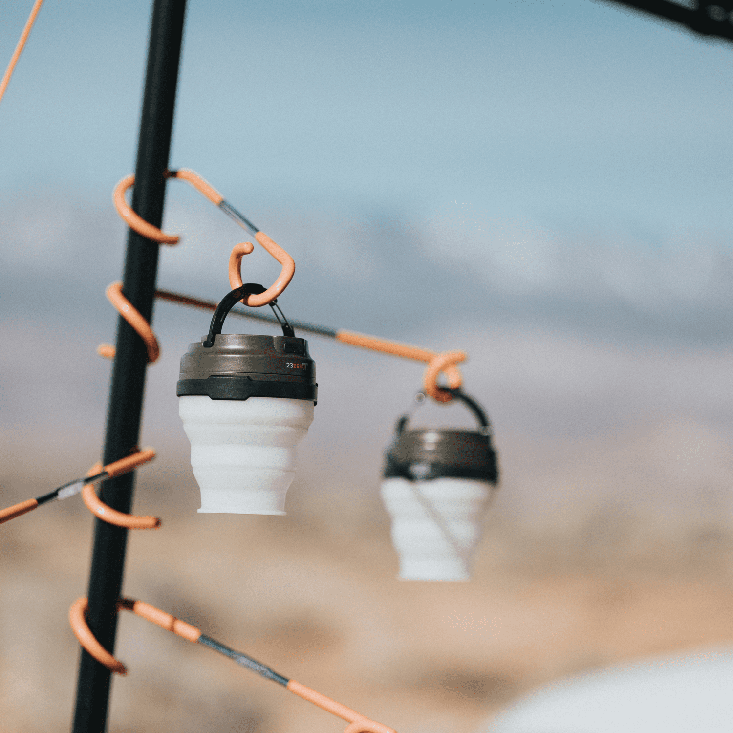 Universal 2-Way Gear, Light, and Lantern Hook Sets | 23ZERO