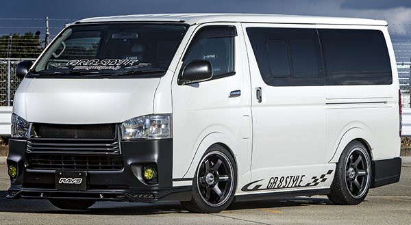 ハイエース用 ボルク TE37SB tourer18インチホイール＆タイヤセットを