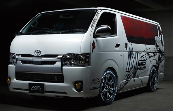 ハイエース用 ナイトロパワー ジャベリン 16インチホイール＆タイヤ