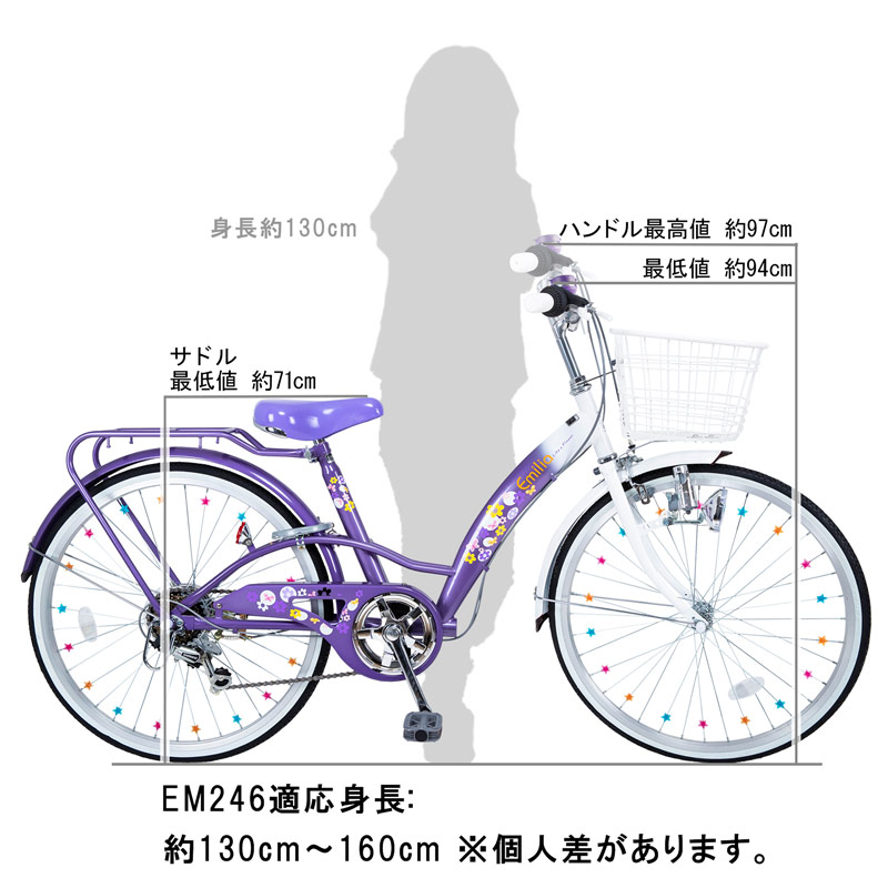 東京都内 引き渡し限定 子供用自転車 水色 24インチ De angelis 2024.7