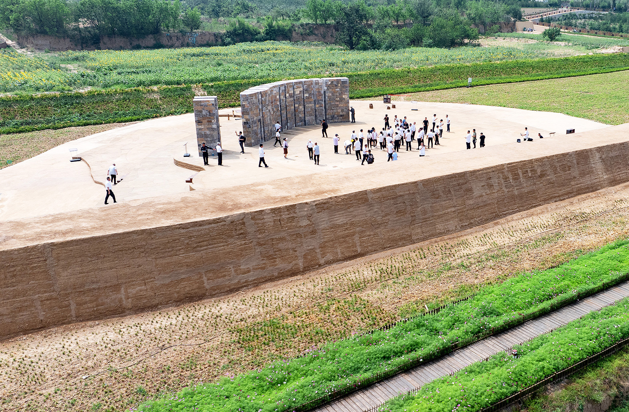 中国山西省初の国家考古遺跡公園「陶寺国家考古遺跡公園」が開園
