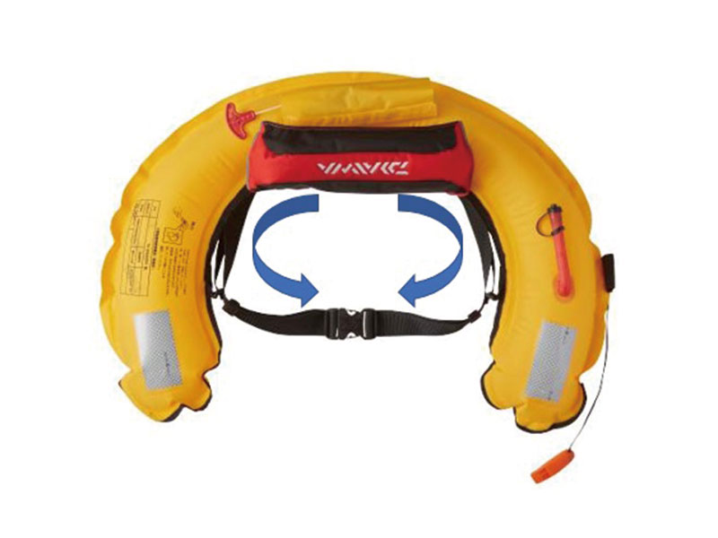 DF-2426 コンパクトライフジャケット（ウエストタイプ自動・手動膨脹式