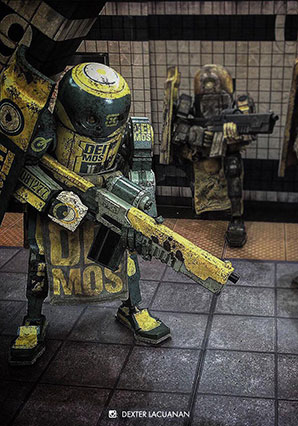 World War Robot Caesar (WWR and WWRp) action figures and toys by