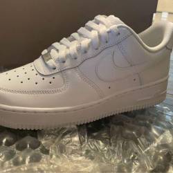 Nike Air Force 1 '07 Low White/white 315122-111 100% authe
