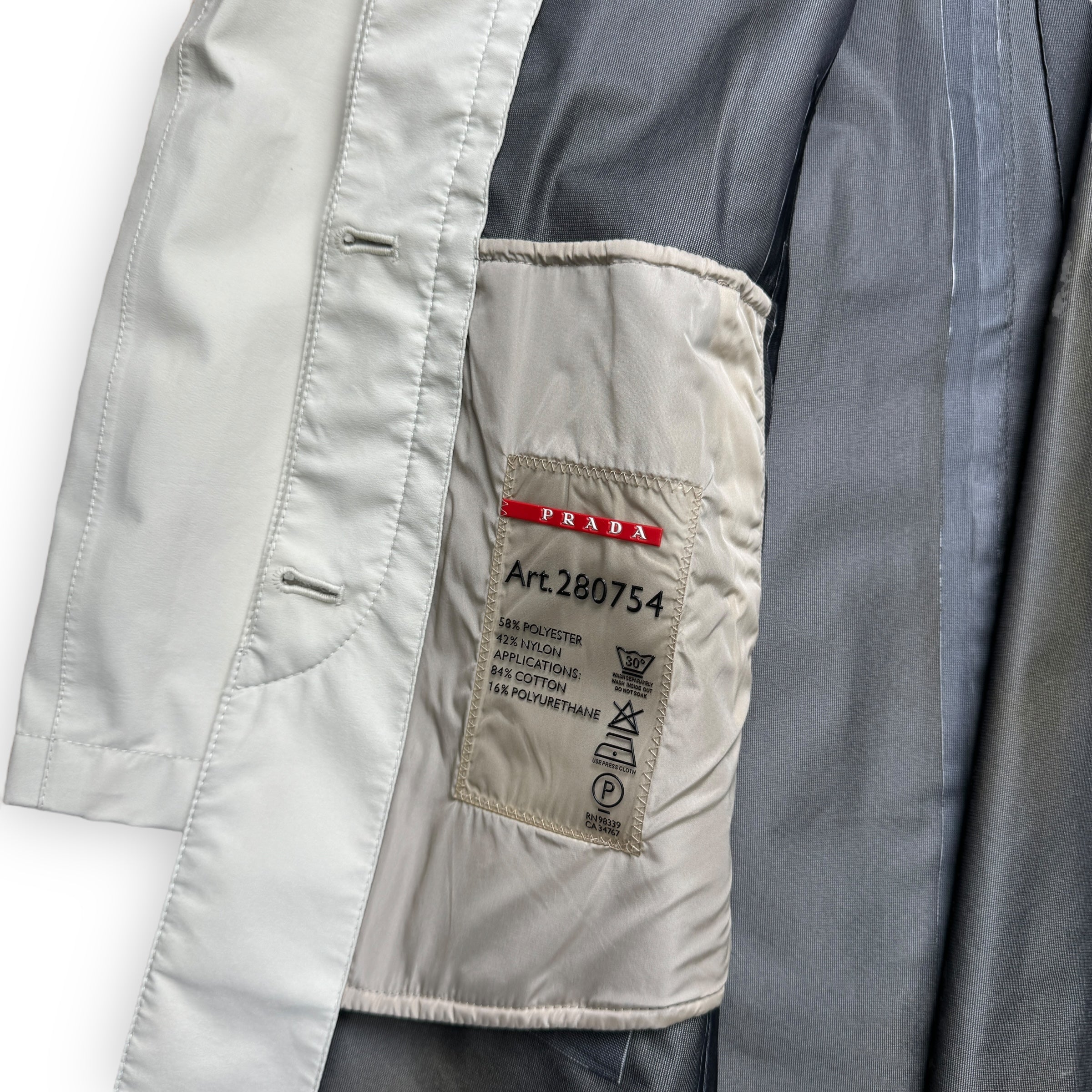 Prada Sport Gore-Tex Trench Coat – 300700