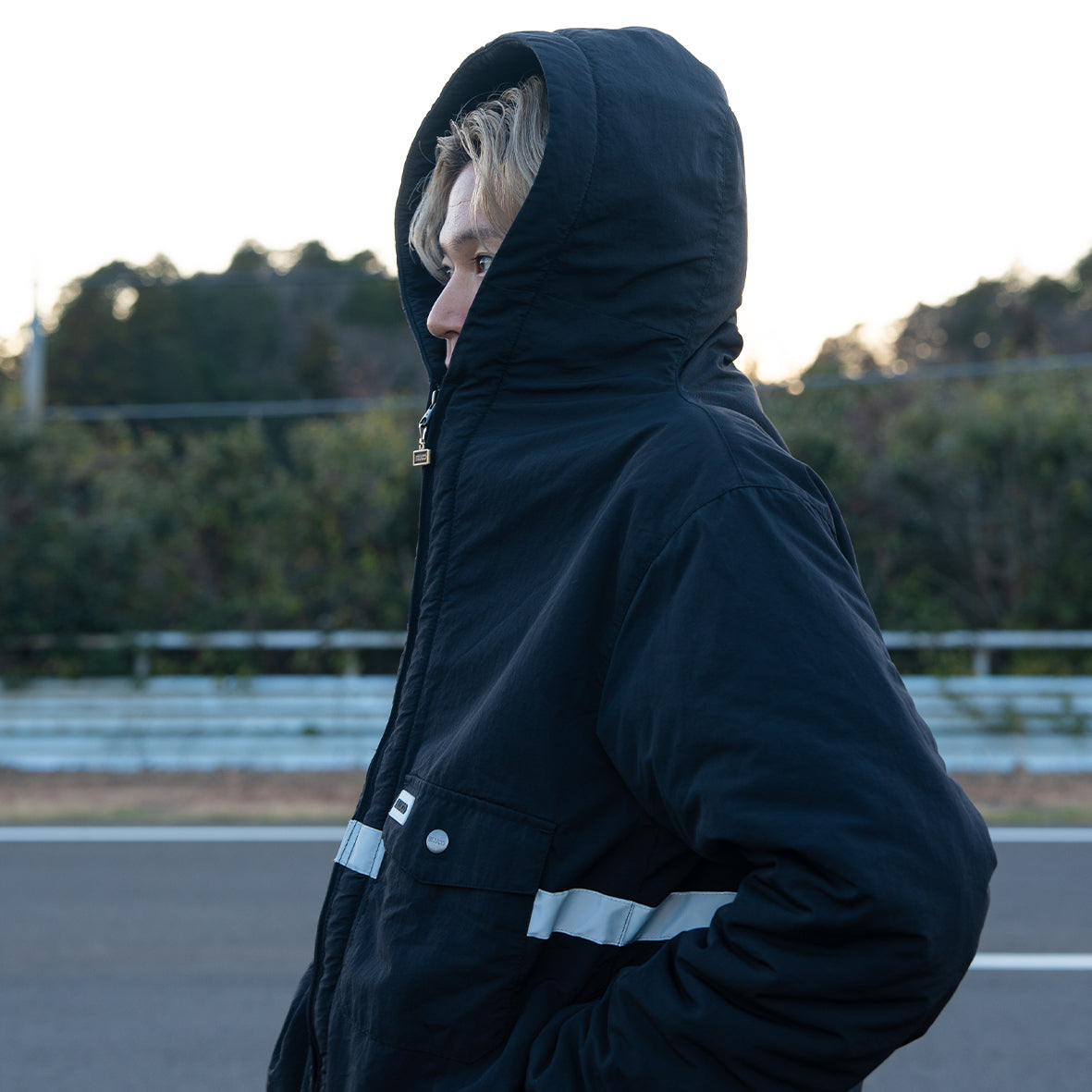 3itsuka BLUCO HOODED REFLECTOR JACKET - 三津家貴也 オフィシャルサイト