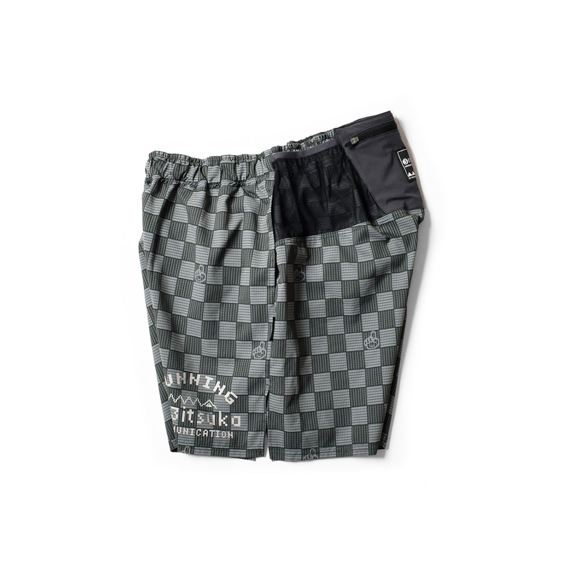 MMAx3ITSUKA Checker Racing Run Shorts - 三津家貴也 オフィシャルサイト
