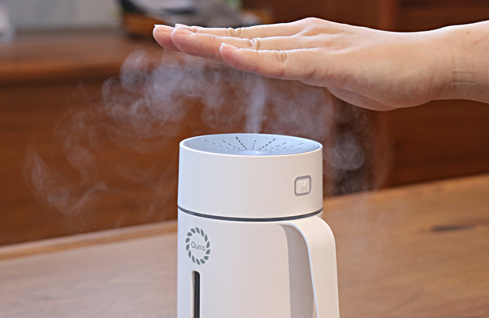 Qurra 充電式卓上加湿器 Mois Tac モイス タック 3R-TMH01 | スリー