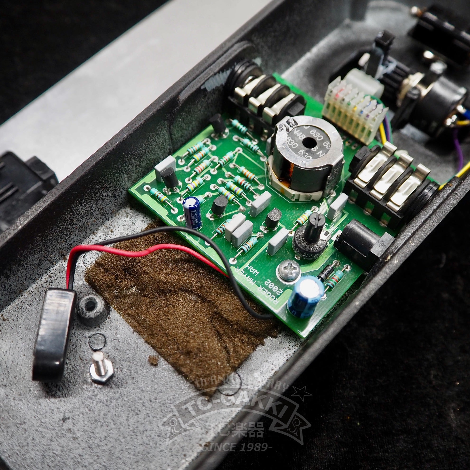 cry baby GCB-95 Mod. Roger Mayer Red Lion Wah Circuit