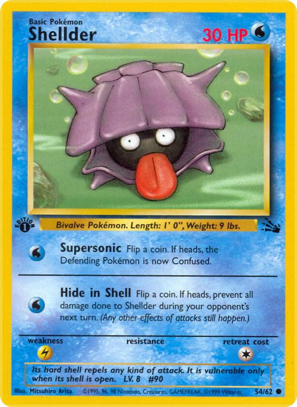 Shellder - Fossil - Pokemon - TCGplayer.com