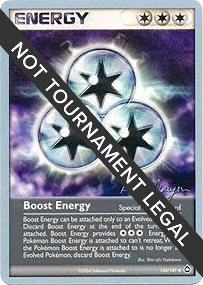 Boost Energy - 2004 (Kevin Nguyen) - World Championship Decks