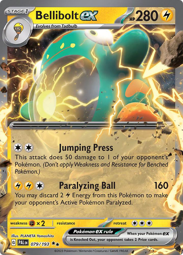 Bellibolt ex - 079/193 - SV02: Paldea Evolved - Pokemon