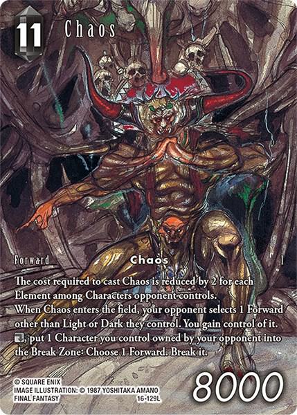 Chaos (Full Art Reprint) - Hidden Hope - Final Fantasy TCG