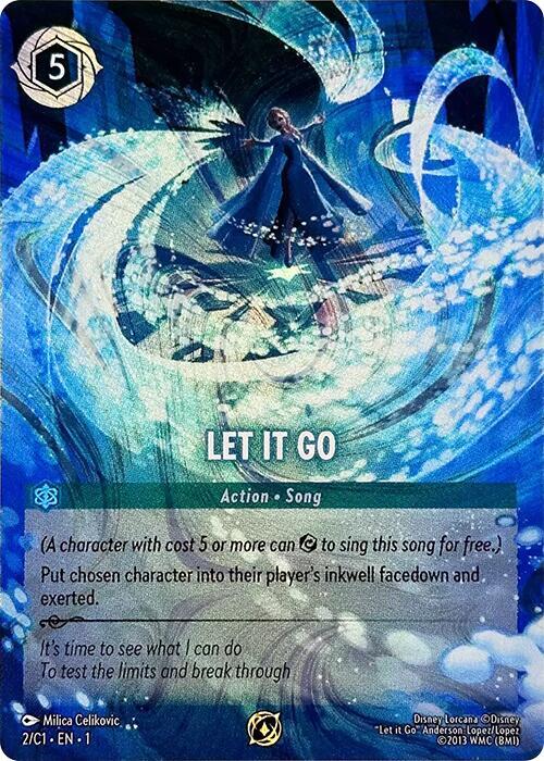 ロルカナ Let it go foil 1枚 ロルカナ Let it go foil 1枚 LET IT GO