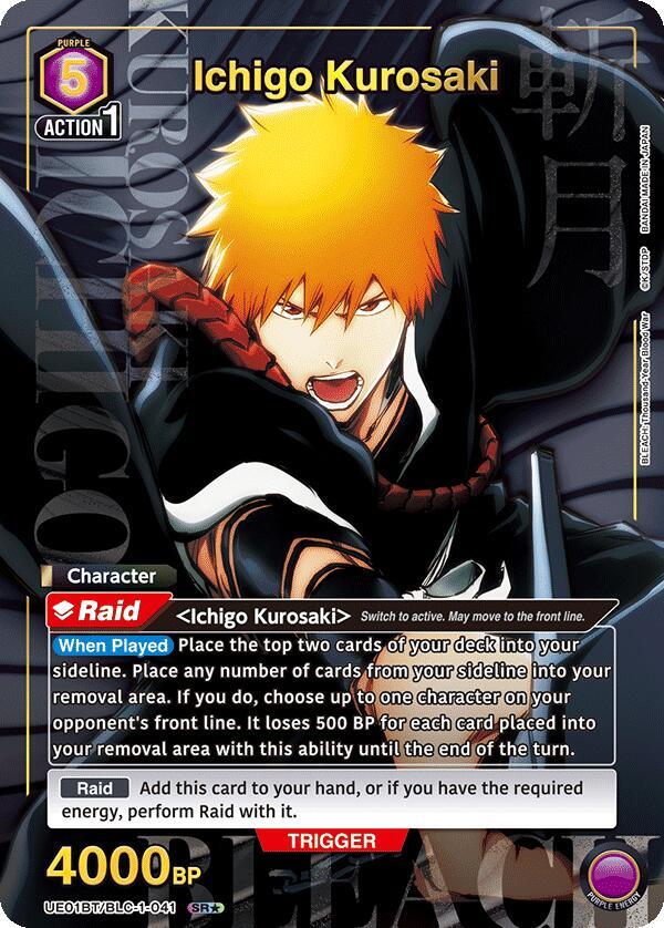 Ichigo Kurosaki (041) (SR*) - UE01BT: BLEACH: Thousand-Year Blood