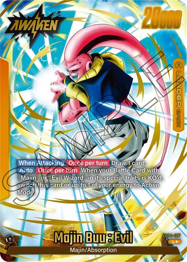 Majin Buu : Evil - FB04-077 (Alternate Art) - Ultra Limit - Dragon