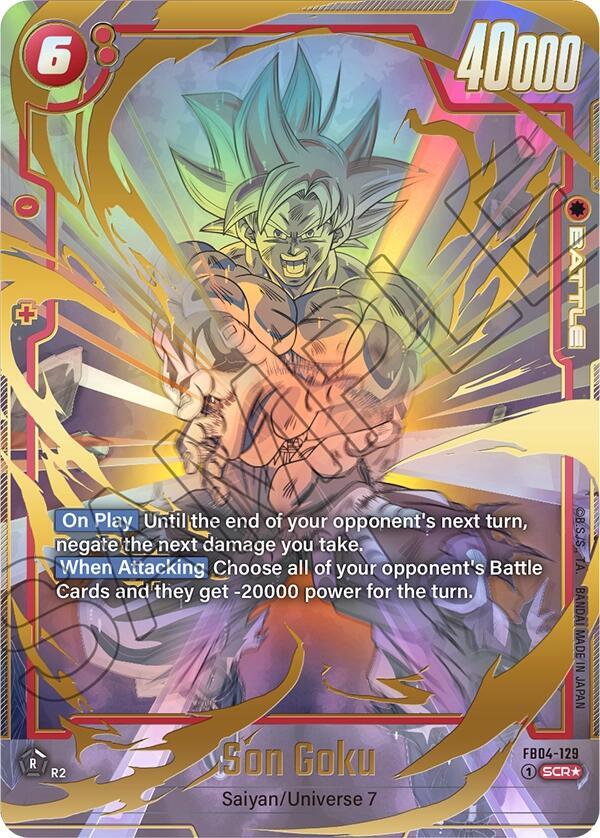 Son Goku - FB04-129 (Alternate Art) - Ultra Limit - Dragon Ball