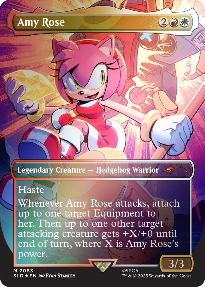 Amy Rose (Rainbow Foil) - Secret Lair Drop Series - Magic: The