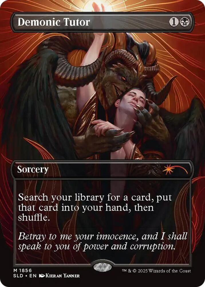 Demonic Tutor - Secret Lair Drop Series - Magic: The Gathering