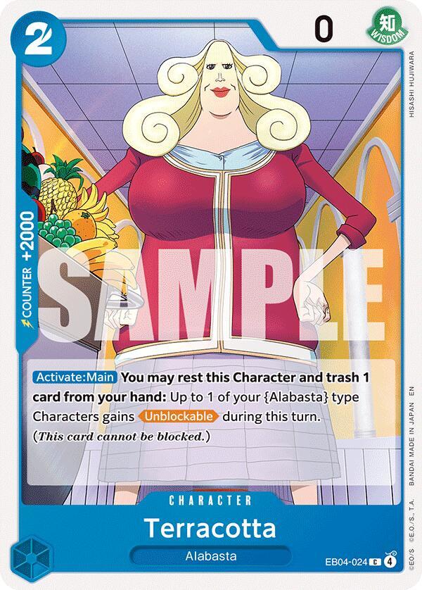 Terracotta - The Azure Sea's Seven - One Piece Card Game