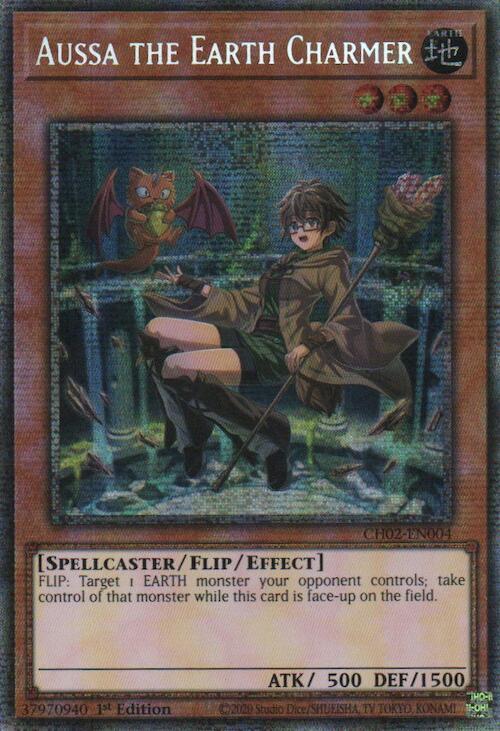 Aussa the Earth Charmer (Starlight Rare - THE CHRONICLES DECK