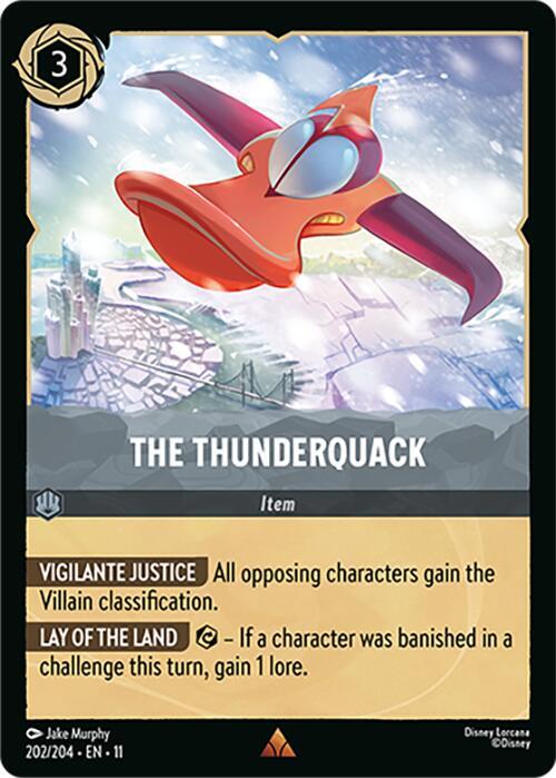 The Thunderquack - Winterspell - Disney Lorcana - TCGplayer.com