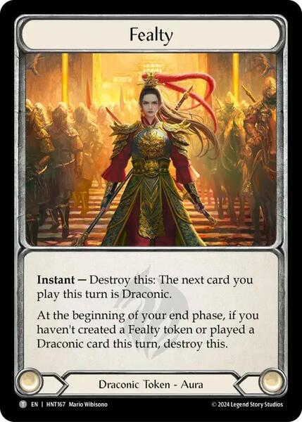 Fealty // Graphene Chelicera - The Hunted - Flesh and Blood TCG