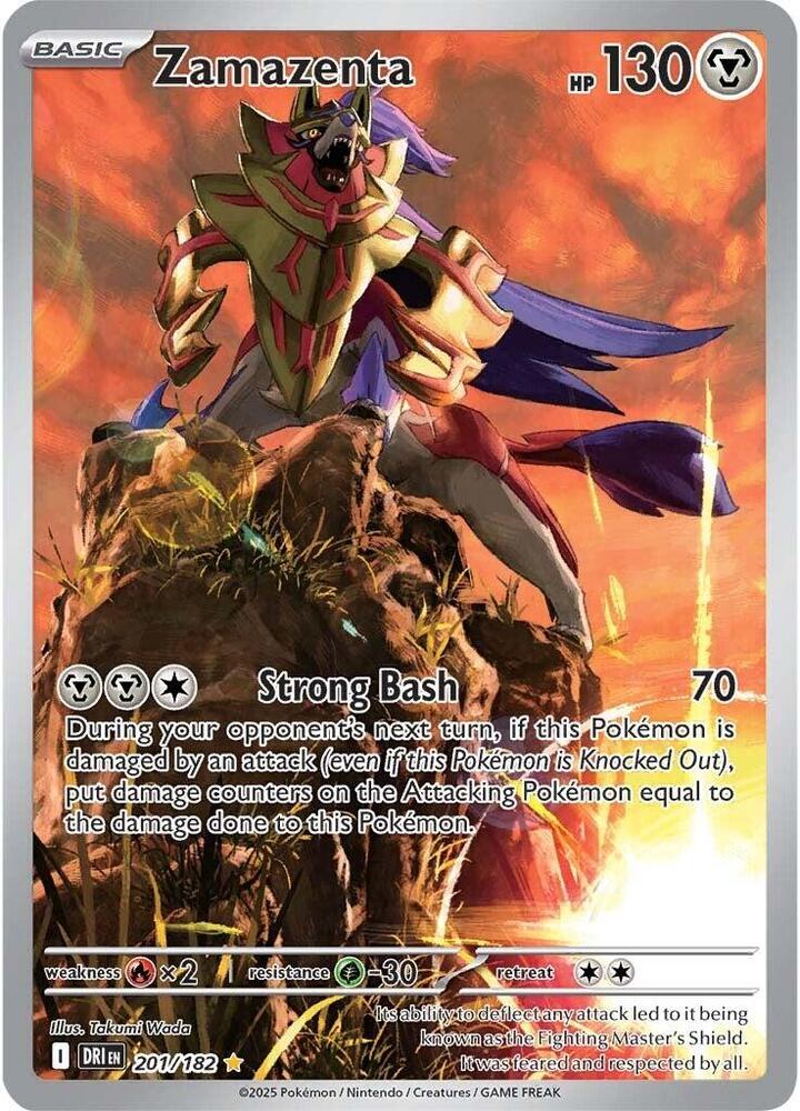 Zamazenta - 201/182 - SV10: Destined Rivals - Pokemon - TCGplayer.com