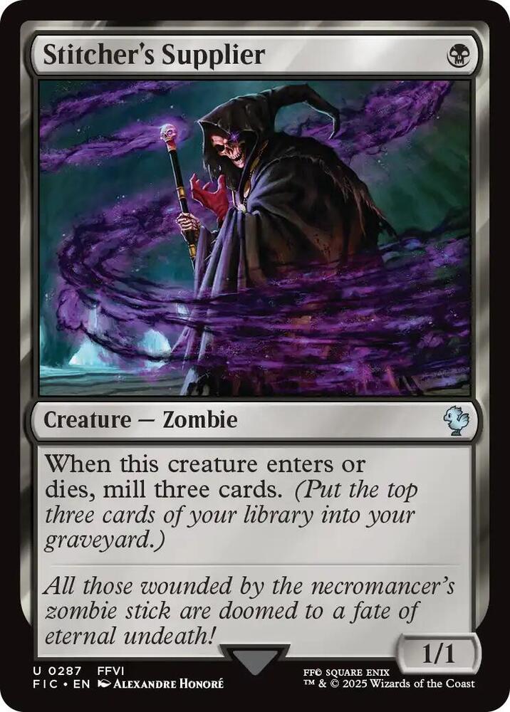 Stitcher's Supplier (Surge Foil) - Commander: FINAL FANTASY