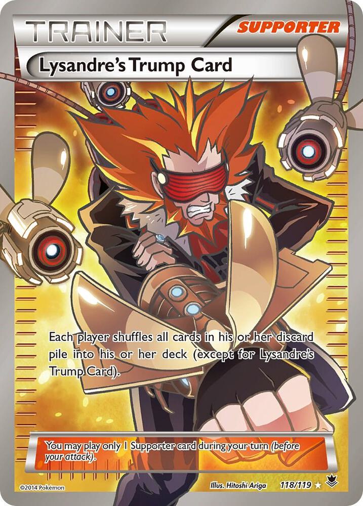 Lysandre's Trump Card (118 Full Art) - XY - Phantom Forces