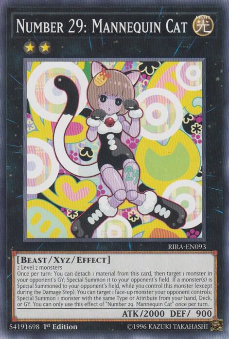 Number 29: Mannequin Cat - Rising Rampage - YuGiOh - TCGplayer.com