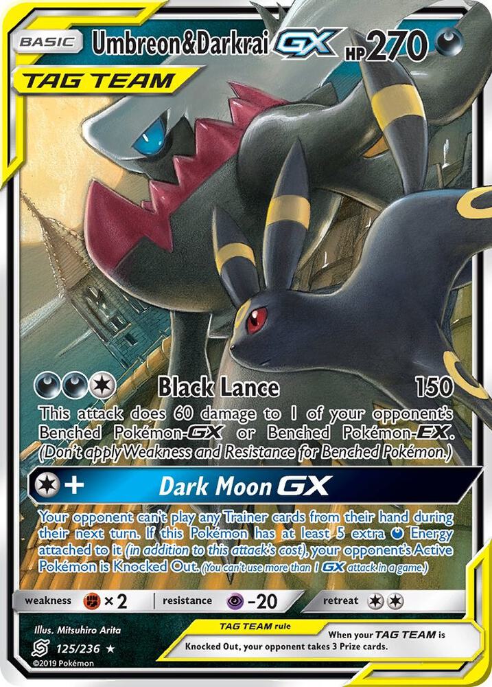 Umbreon & Darkrai GX - SM - Unified Minds - Pokemon - TCGplayer.com