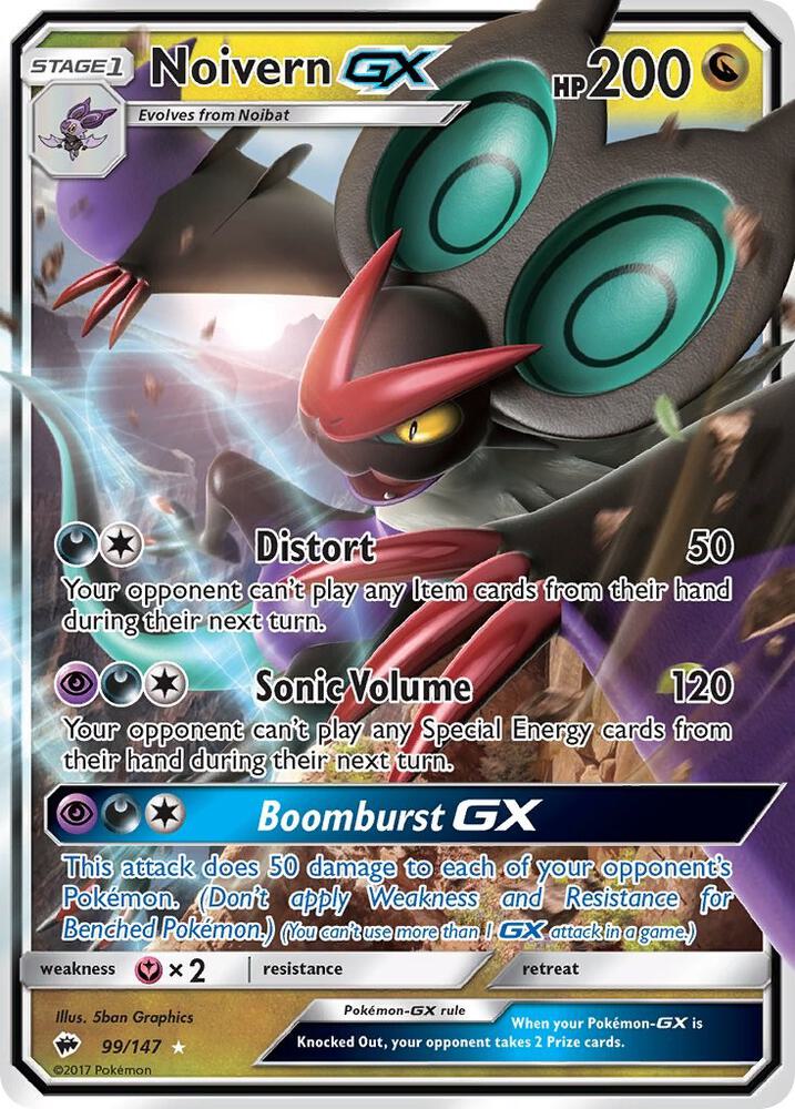 Noivern GX - SM - Burning Shadows - Pokemon - TCGplayer.com