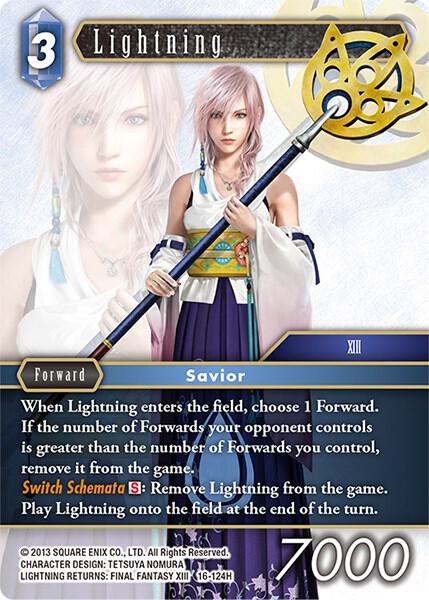 Lightning - Emissaries of Light - Final Fantasy TCG - TCGplayer.com