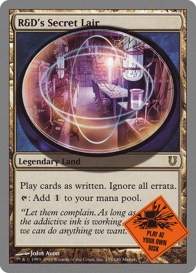 R&D's Secret Lair - Unhinged - Magic: The Gathering - TCGplayer.com