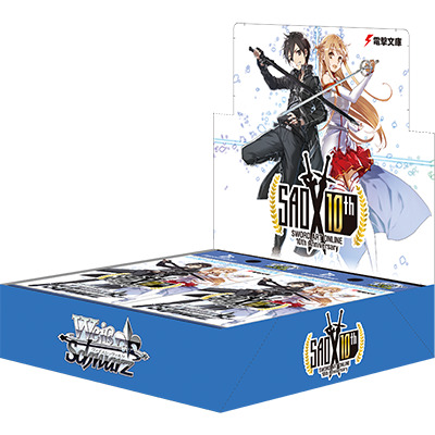 List of Japanese Sword Art Online 10th Anniversary [Weiss Schwarz