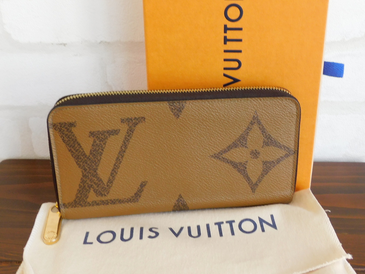 モノグラムジャイアント ジッピーウォレット M69353｜郡山のまじめな