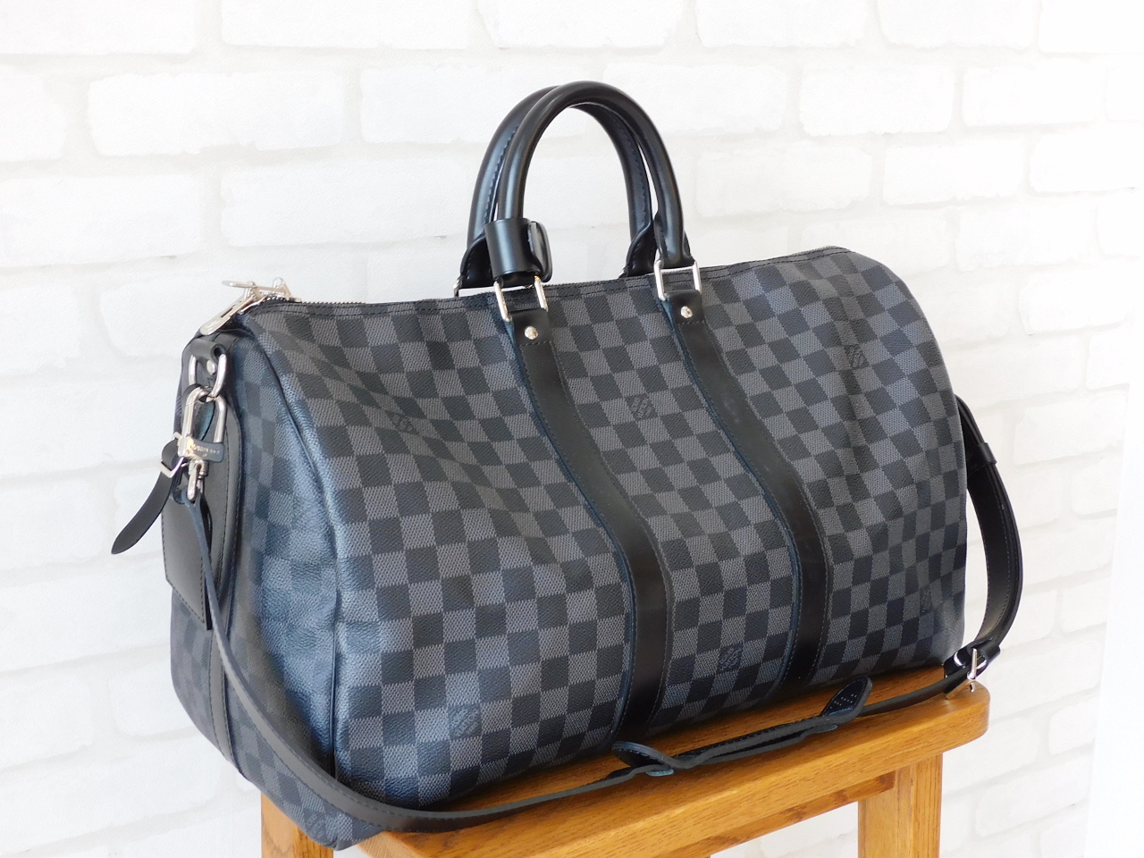 ダミエ・グラフィット キーポル・バンドリエール45 N41418｜まじめな